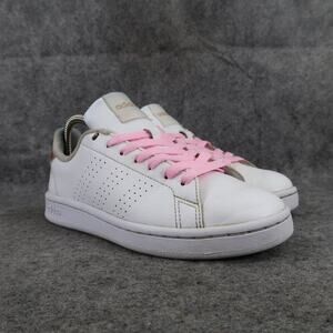 Adidas Shoes Womens 6 Sneakers Advantage Lifestyle Casual Classic Lace Up White